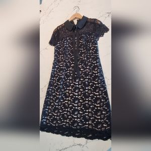 Kensie Lace dress Medium black